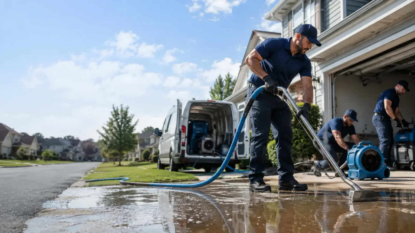Flood Damage Restoration in Van Horn, TX